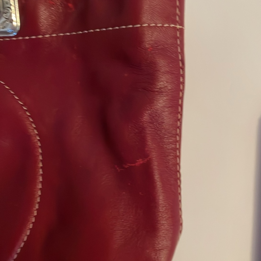 Brighton Red leather purse with heart Valentine’s Day gift handbag pocketbook - Picture 9 of 13